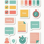 Work & Productivity - Sticker Sheet v4